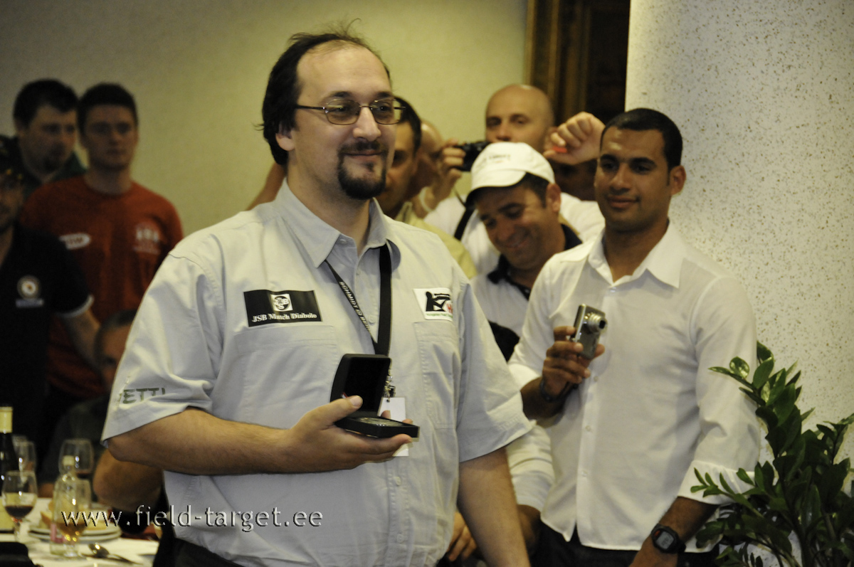 Suruõhupüsside 6. koht Andras Fekete-Moro Ungarist 134 tabamusega